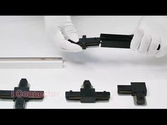 Rel Track yang Dipasang Permukaan Datar Tembaga 2 Kawat 1m Sistem 1,5m 2m