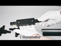 3 Kabel Aluminium Komersial Spotlight Track Rail Strip Putih