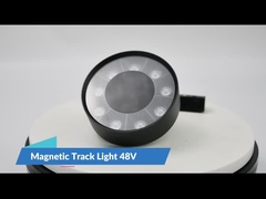 9w Putaran Magnetic Track Lampu Sorot Ruang Tamu Rumah Lampu Grille