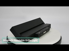 12w 18w Folding LED Magnetic Track Light Tanpa Lampu Utama Ruang Tamu Grille Light