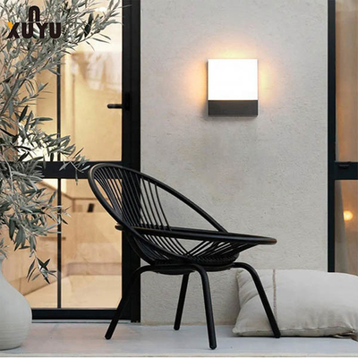 15w Ultra Tipis Square Wall Mount Porch Light Untuk Ruang Tamu