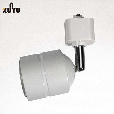 Hotel Gu10 Housing Track Lighting Fixtures Bahan Aluminium Die Casting