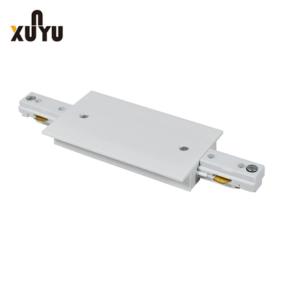Aksesoris Pencahayaan Track 110-240V Putih 3 Konektor Garis Lurus Kawat