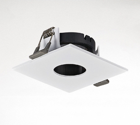 Round Hole Square Mr16 Downlight Housing Proyek Bentuk Oval Pemasangan
