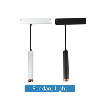 Dining Hanging Magnetic Track Pendant Light Silinder Tidak Ada Desain Lampu Utama