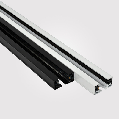 Lampu Sorot Rel Rel Ruang Tamu 2 Baris Semua Aluminium 1m 1,5m 2m