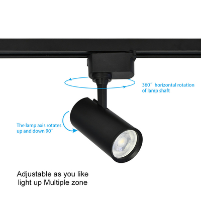 GU10 Spotlight Shell Sumber Cahaya yang Dapat Diganti MR16 Track Light Fixture Aluminium