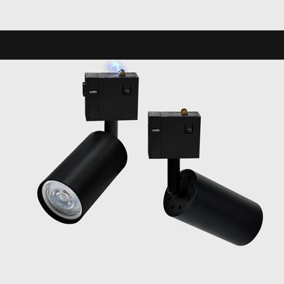 Lampu Rel Jalur Magnetik 12W Lampu Sorot Gu5.3 Untuk Ruang Tamu