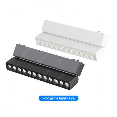 Magnetik Lipat 12W Grille Lampu Tanpa Lampu Utama Pencahayaan