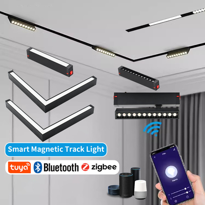 Smart Spotlight Tertanam Lampu Grille Lipat 220V 25mm Cahaya Magnetik