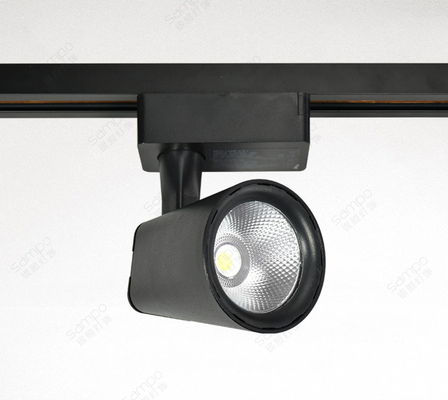 12W 20W 30W 40W LED Track Spotlight 350 Horizontal Disesuaikan