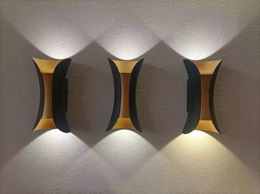 10W Modern Up And Down Outdoor Sconce Lamp Led Fixtures Lampu Dinding Dekoratif
