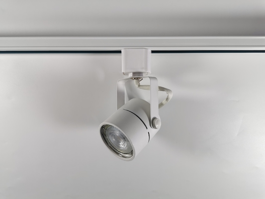 Gu10 Spotlight Track Light Perumahan Bahan Besi Hitam Putih