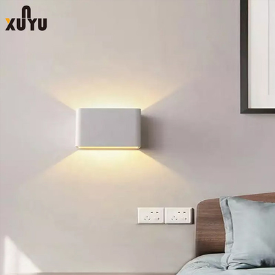 Lampu Dinding Atas dan Bawah Tubuh Aluminium Lampu Sconce Led Modern