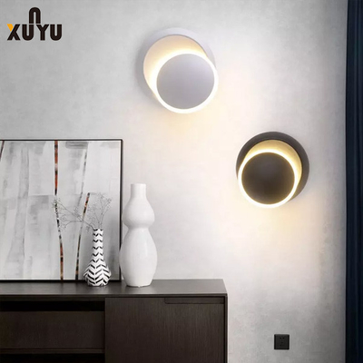pasir putih Linear Indoor Led Wall Lights 360 Derajat Rotasi Gratis