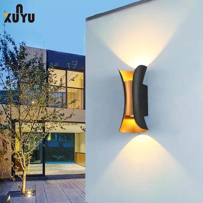 3000K/4000K/6000K Lampu Dinding Emas Hitam 30000 Jam Kerja