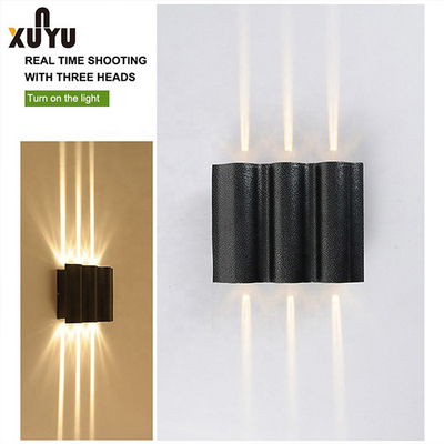 Lampu Dinding LED Modern 18W AC85-265V Pencahayaan Dinding Eksterior Modern