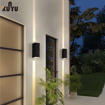 6W Kepala Ganda Lampu Dinding LED Modern Cob Disipasi Panas Cepat