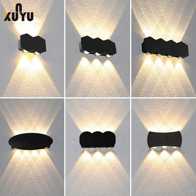 4W/6W/8W Lampu Sorot Dalam Ruangan Kecil Kepala Ganda Badan Lampu Tahan Air