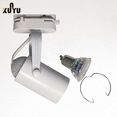 Aluminium Heat Disipation Adjustable 180 Angle Gu10 Track Light
