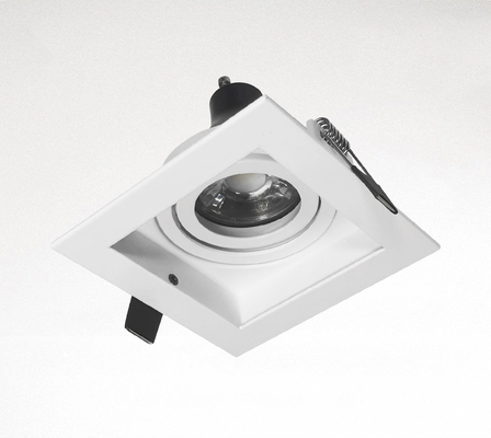 Ceiling Downlight Mr16 LED Housing Die Cast Aluminium Square Light Frame