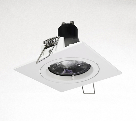 Perumahan Downlight Tersembunyi Sudut Dapat Disesuaikan yang Dapat Disesuaikan Perumahan LED Mr16