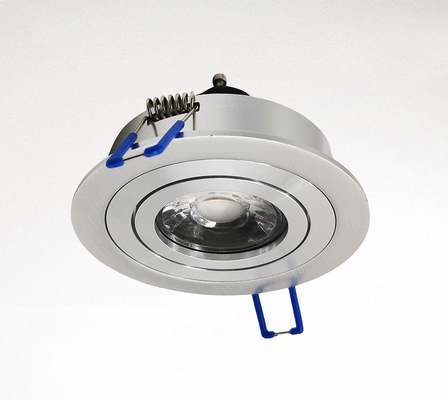 OEM Aluminium Mr16 Downlight Housing 9W Lampu Gu10 Tersembunyi yang Dapat Disesuaikan