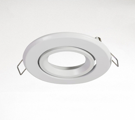 Alum Alloy Mr16 Downlight Housing Sudut Dapat Disesuaikan Dapat Dimiringkan