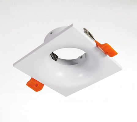 Non Adjustable Mr16 LED Housing Bodi Aluminium Die Cast Tertanam