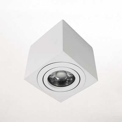 Surface Mount Mr16 Downlight Housing Aluminium Untuk Komersial Dalam Ruangan