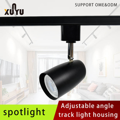 Aluminium Gu10 Track Light Fixtures Surface Mounted Track Light Housing