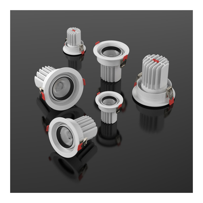 IP20/IP44 LED Sorotan Tongkol Tersembunyi Downlight Wall Washer 2,5 Inci