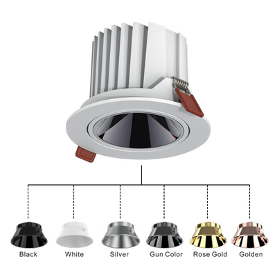 OEM Knob Switch Spotlight Tersembunyi Downlight Tertanam Anti Silau