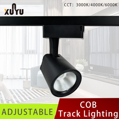 220-240ACV Ceiling Living Room Track Light 90 Derajat Vertikal Dapat Disesuaikan