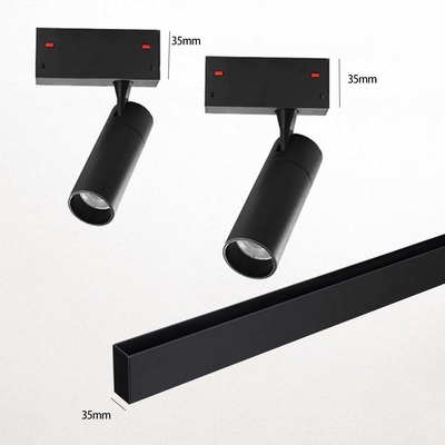 COB Surface Mounted Magnetic Lighting Track IP20 Untuk Rumah Tangga