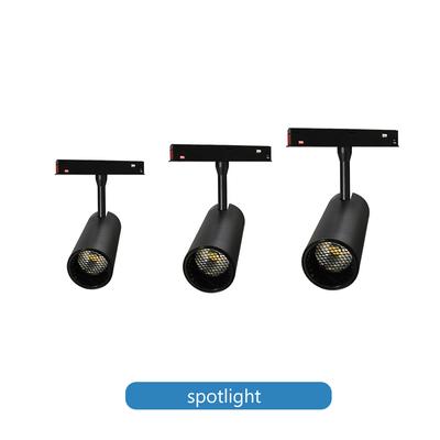 12w 20w 30w Smart Tuya Magnetic Track Spotlight Peredupan Warna Tanpa Lampu Utama