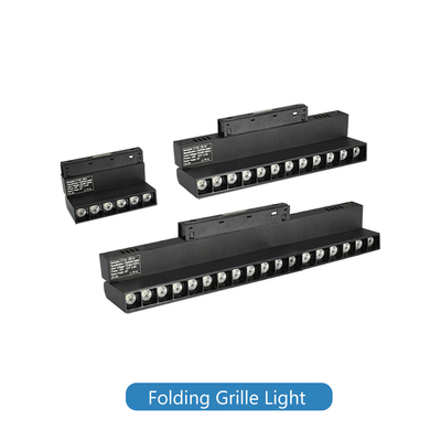 12w 18w Folding LED Magnetic Track Light Tanpa Lampu Utama Ruang Tamu Grille Light