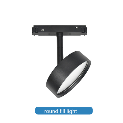 Round Magnetic Flood Light Smart Home Fill Light Tanpa Lampu Utama