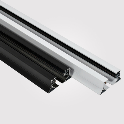 Rel Track Aluminium yang Dipasang Dua Permukaan Kawat 1m 1,5m 2m Tebal