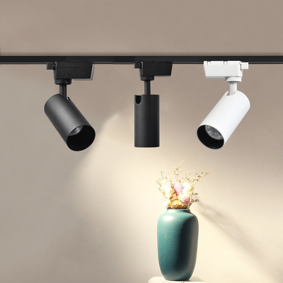 Permukaan Dipasang 12w 24w Cob Track Light Komersial