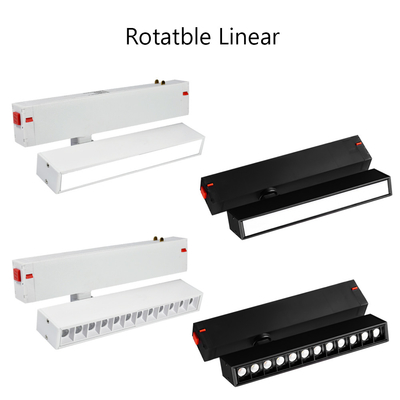 Smart Tuya Magnetic LED Track Light Lipat Grille Ruang Tamu Tanpa Desain Lampu Utama