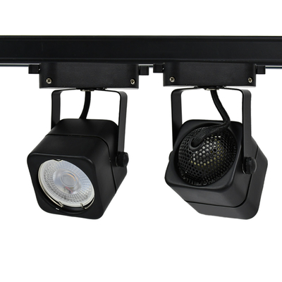 Rumah Toko Pakaian Komersial Gu10 Track Spot Light, 6W Square Track Light