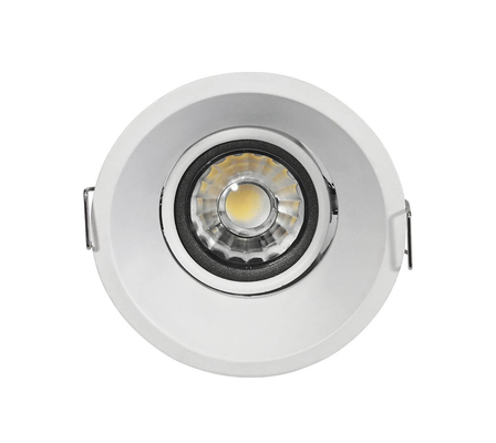 Kit Dudukan Lampu Langit-langit Aluminium Die Cast Perumahan Downlight GU10 MR16