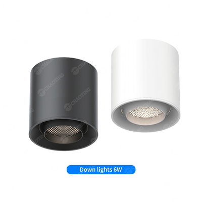Lampu sorot magnetik anti silau yang dapat disesuaikan 3000k 6000W 24° Lampu bawah sudut cahaya