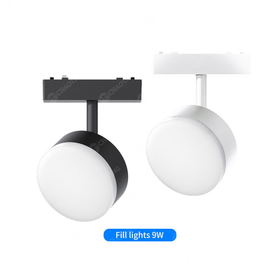 IP20 Magnetic LED Floodlight 9W Black Fill Light Dekorasi rumah tanpa lampu utama