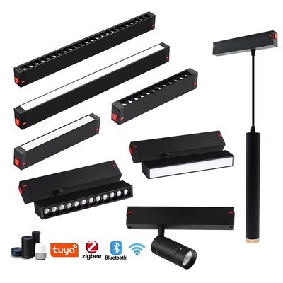 12W 3000K Magnetic Grille Light Smart Tuya App dikendalikan LED tanpa lampu utama