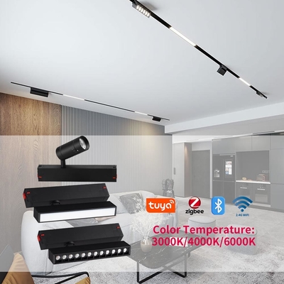 Tuya 2.4G Lampu Magnetik Grosir Tertanam Ruang Tamu Lampu Komersial Tanpa Lampu Utama