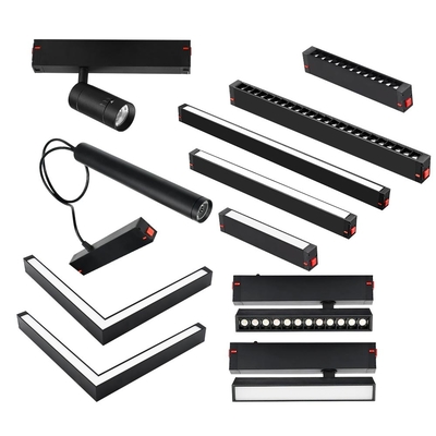 Intelligent Dimming And Color Adjustment Magnetic Track Light Mendukung Kustomisasi