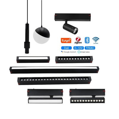 Kontrol Smartphone 2.4G Lampu Track Magnetic Lampu Pendant Tanpa Lampu Utama