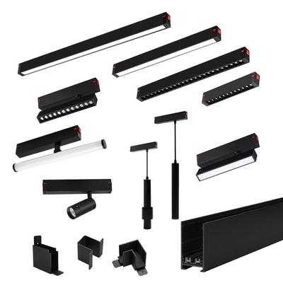 Magnetic Guide Rail Accessories Connector Magnetic Suction Tidak ada lampu utama Pencahayaan
